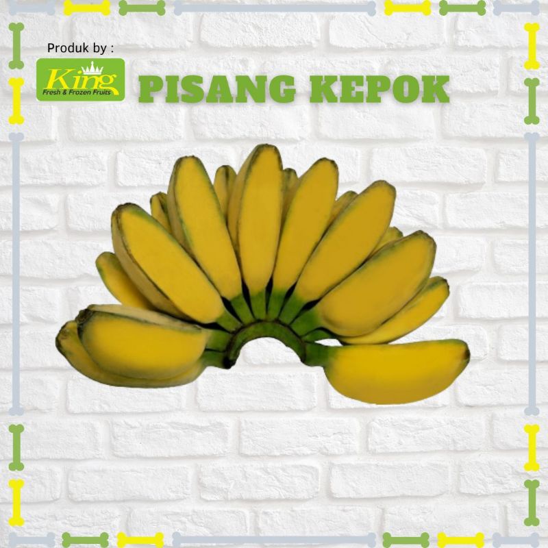 Pisang kepok 1 sisir, pisang kepok murah