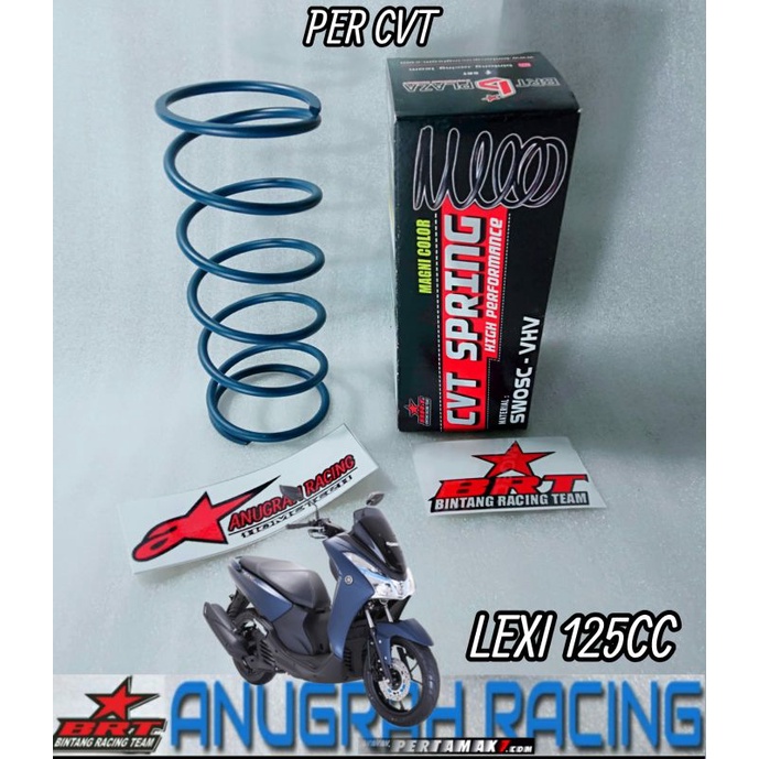 PER CVT RACING ORGINAL BRT 10-15% 20% PNP LEXI 125 AEROX 155 125 NMAX 155 XEON GT RC 125 KARBU INJEK