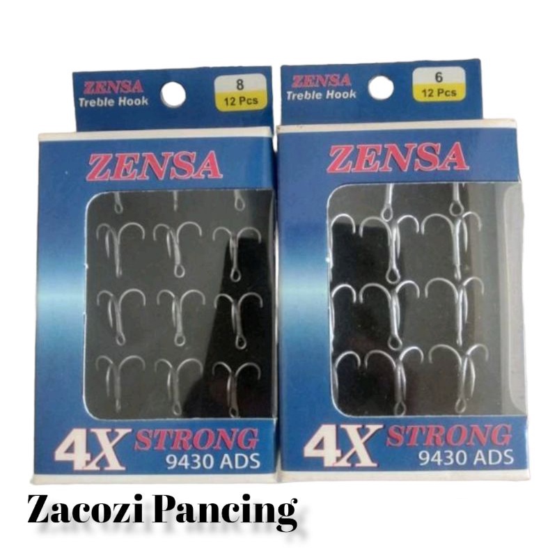Treble Hook 4X Strong Zensa