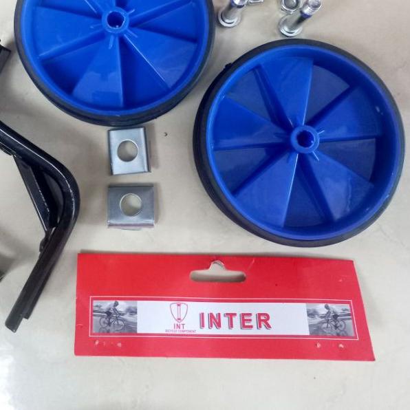 Roda samping sepeda anak 12" - 18" roda bantu 14" roda samping 16" sepeda anak roda bantu samping