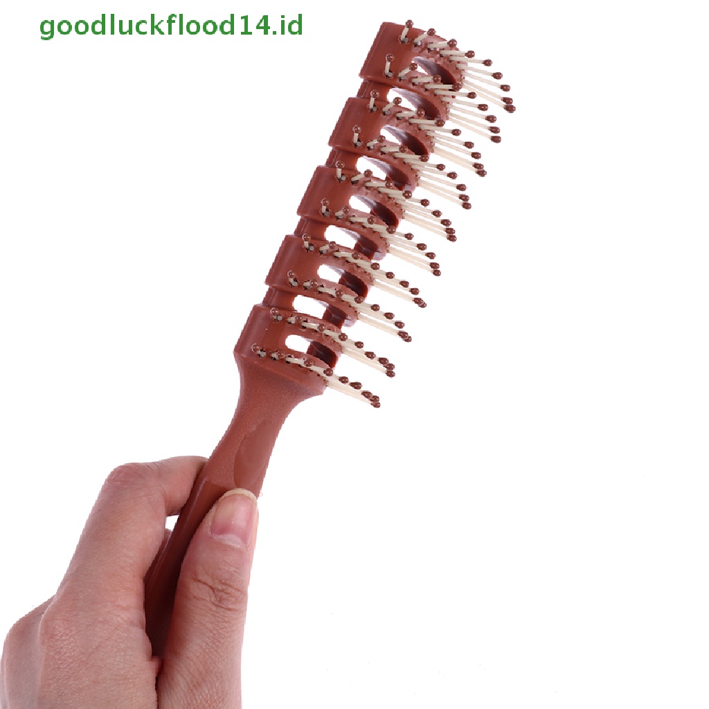 (GOOGFOUR) 1pc Sisir Rambut Pria Bahan Plastik