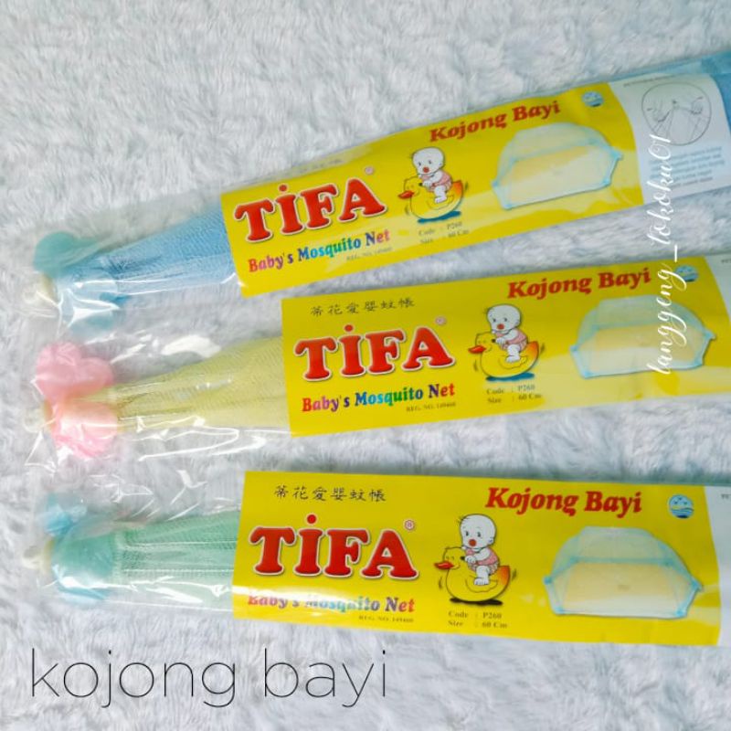 kojong bayi newborn/baby's mosquito net/kelambu bayi 85x57cm