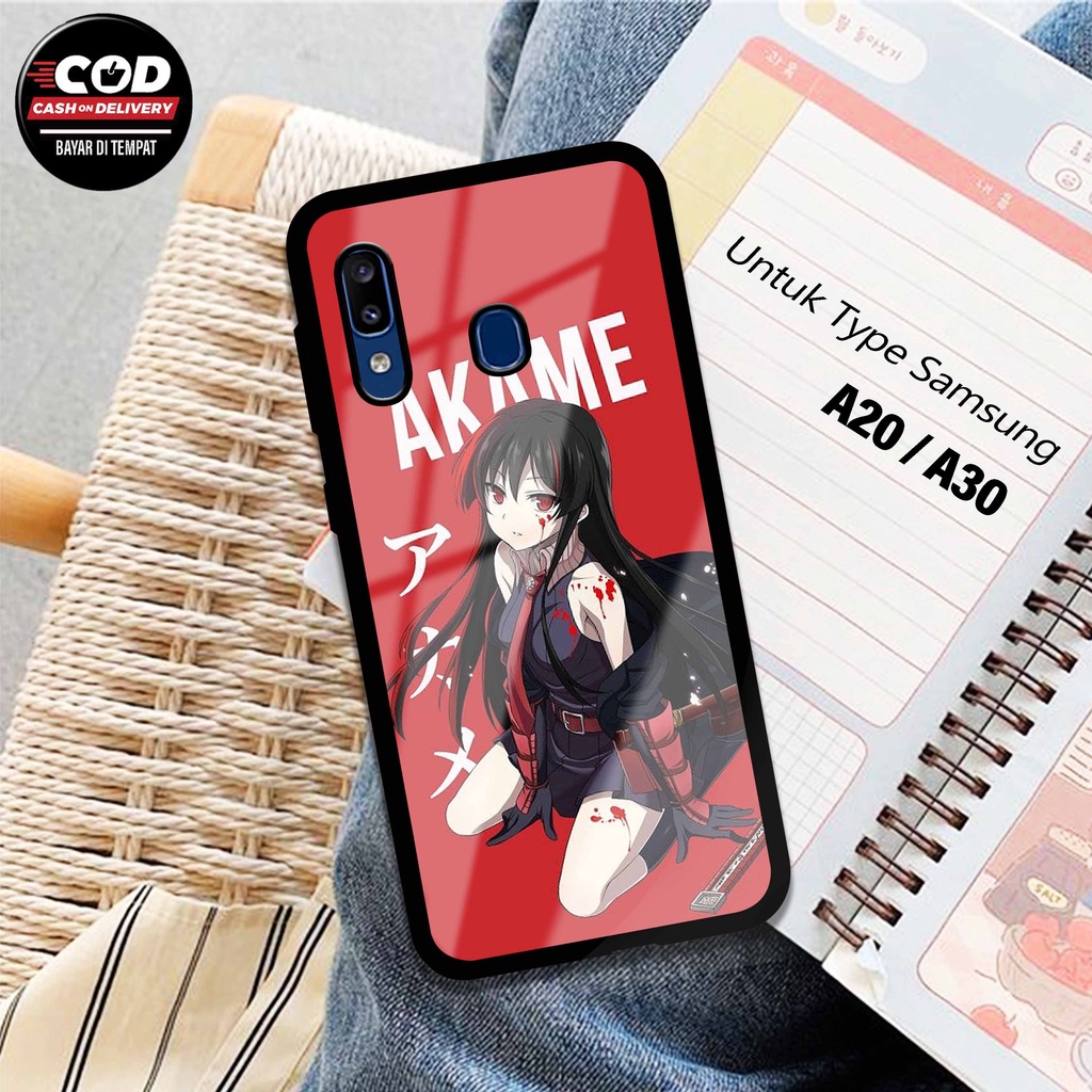 Hardcase Glossy Samsung A20 / A30 - Softcase Glossy Samsung A20 / A30 - Kesing Motif [ Anime Knk 2 ]