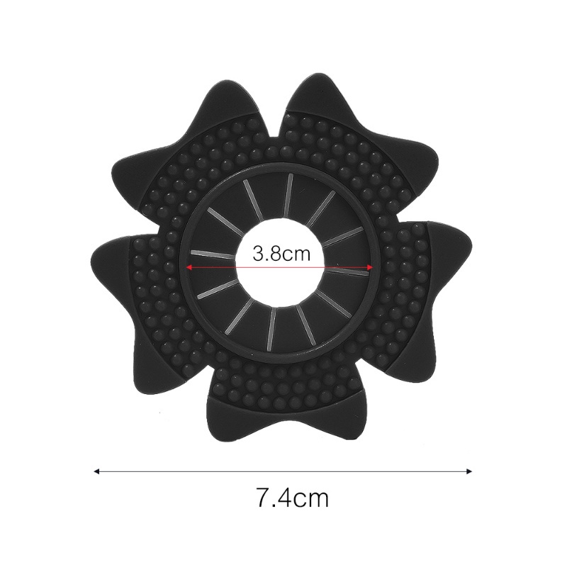 2 Pcs Cover Pelindung Wiper Mobil Bentuk Snowflake Bahan Silikon Anti Air Dan Debu