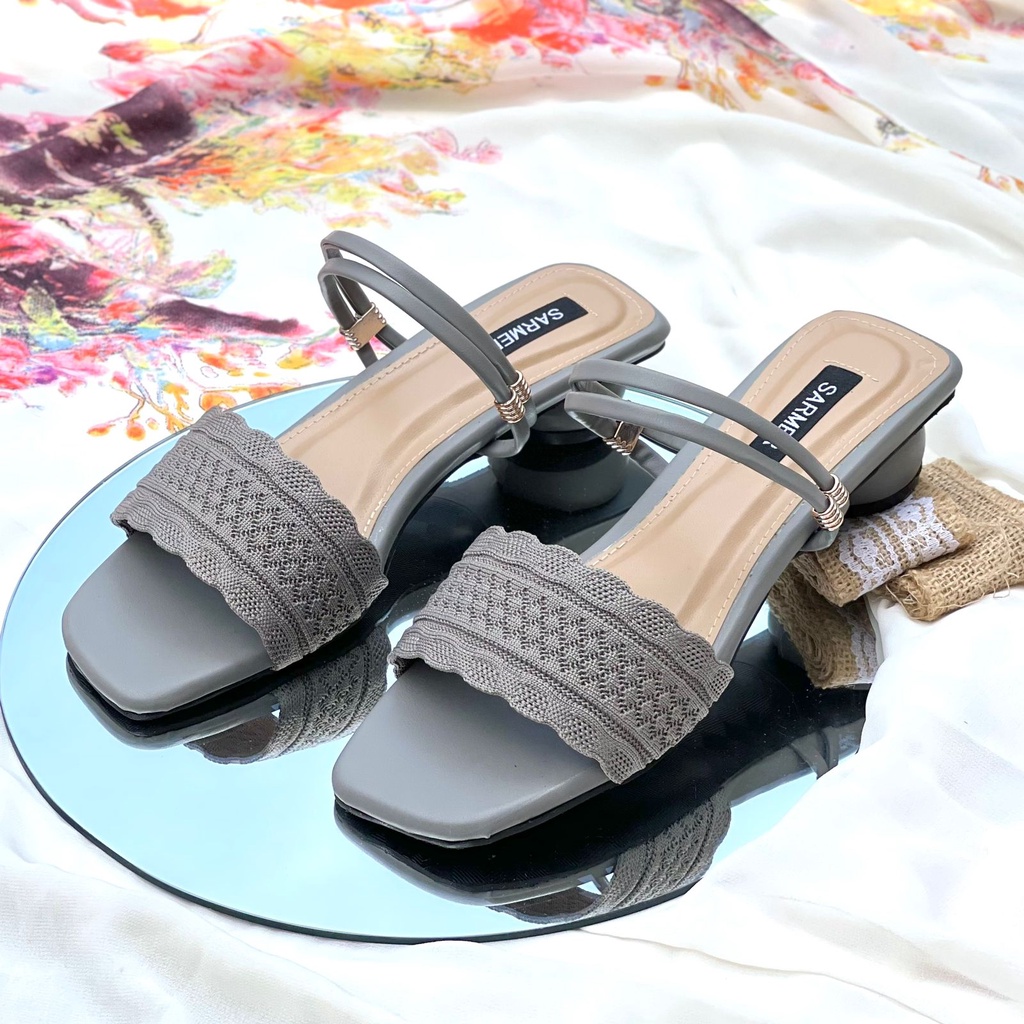 SARMER - MEDYAN HEELS 3CM GREY