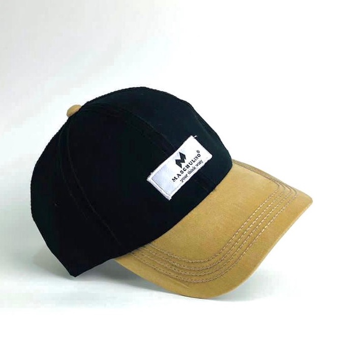 Terbaru Topi Model Baru Topi Distro Pria Logo Maschulino Baseball Premium Import Keren Model Paling 