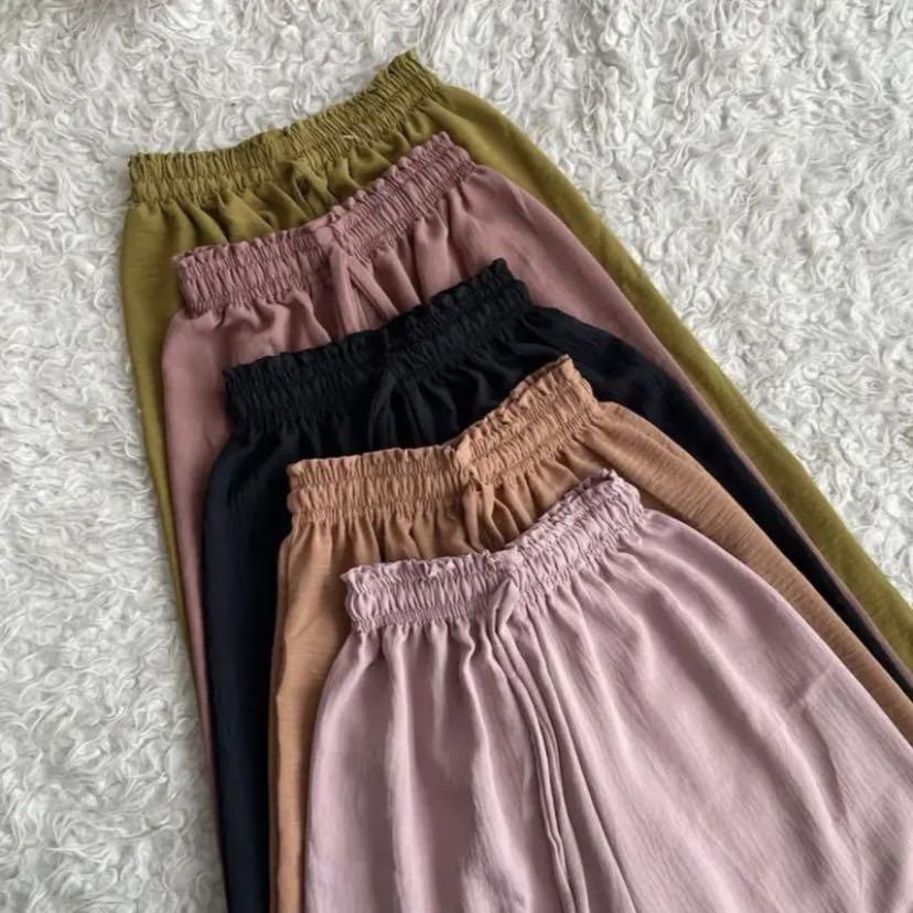 PROMO!!! Celana kulot crinkle bahan crinkle airflow premium / celana kulot CRINKLE wanita loose cullote pants homewear / celana wanita celana panjang wanita terbaru 2022 celana kulot koran style terbaru kulot jumbo kulot wanita terbaru ( HARGA PROMO )