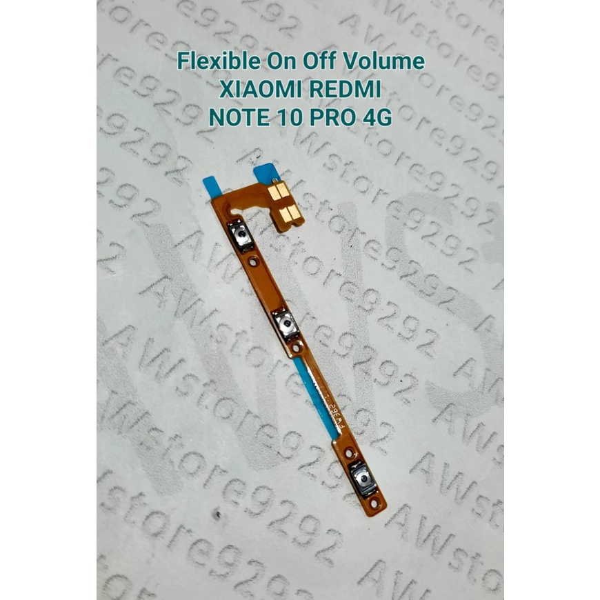 Flex Flexibel Flexible Power On Off Volume XIAOMI REDMI NOTE 10 PRO 4G