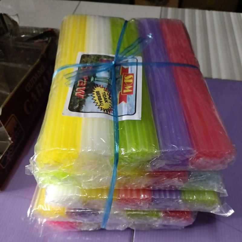 SEDOTAN WARNA WARNI 5 PACK.. SATU IKAT