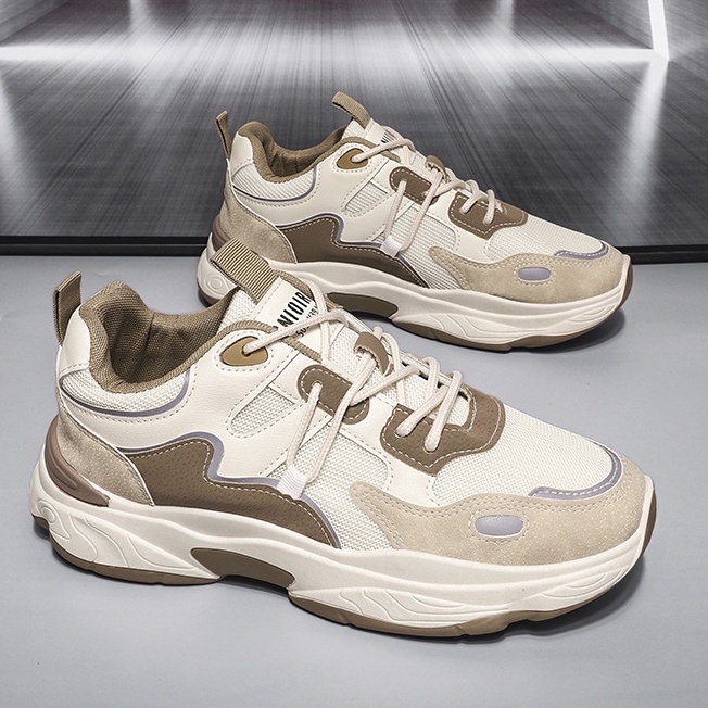TBIG [COD] Sepatu Sneakers Pria GNIORAL Sepatu Import Murah Pria Sekolah Kuliah Kerja