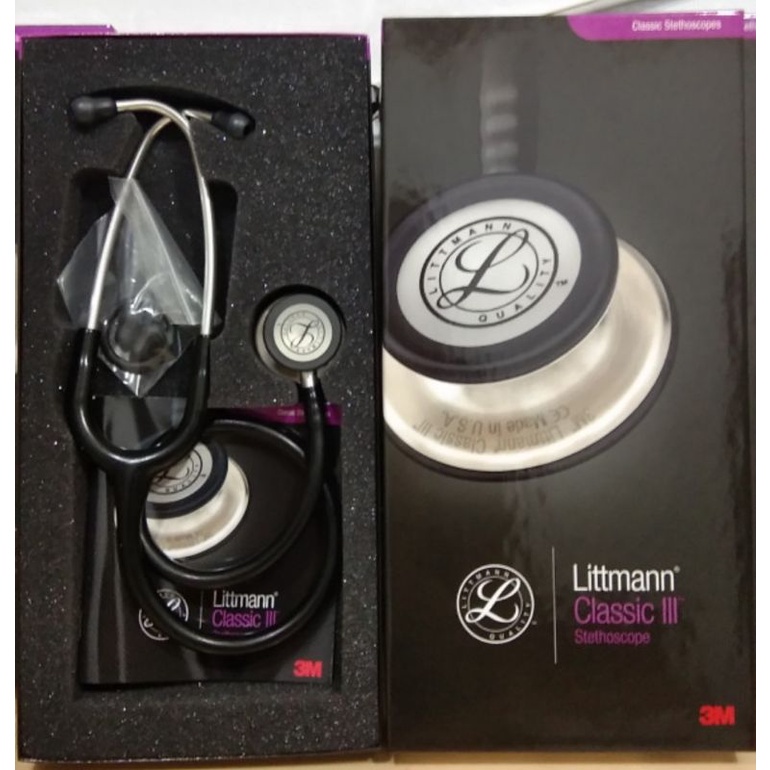 Stetoskop Littmann Classic III Black/Grey/Navy 5620