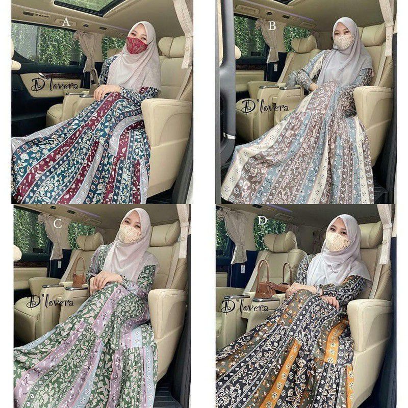 Gamis Syari Kinara Dress by D'Lovera