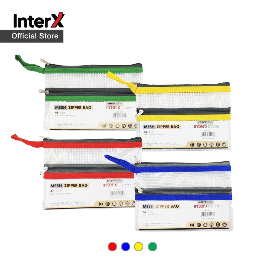 

InterX Zipper bag / Mesh Bag A6 / dompet koin