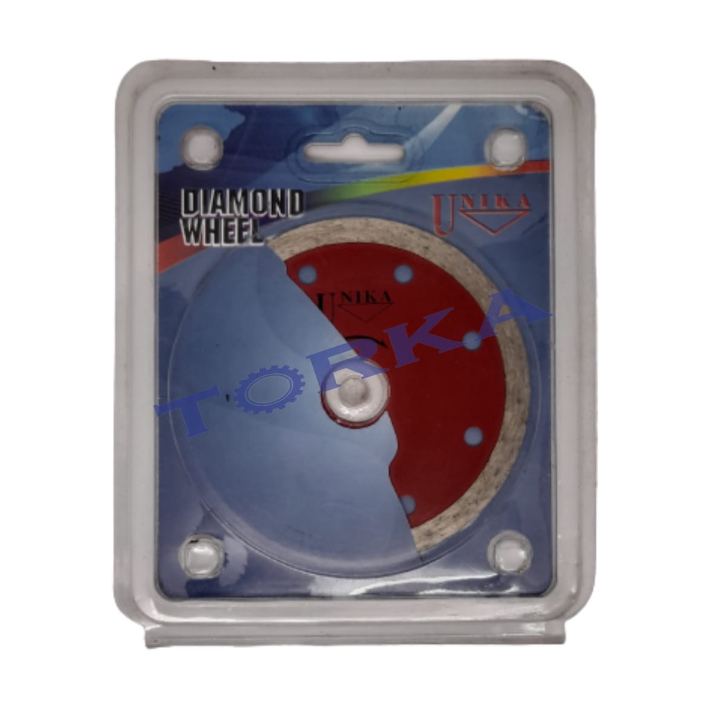 Pisau potong keramik / Diamond Wheel  4inch Unika Wet / Torka