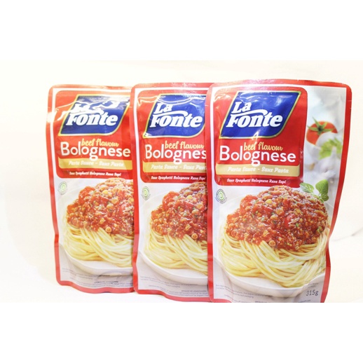 

La Fonte - Saus Pasta Bolognese 315 gram