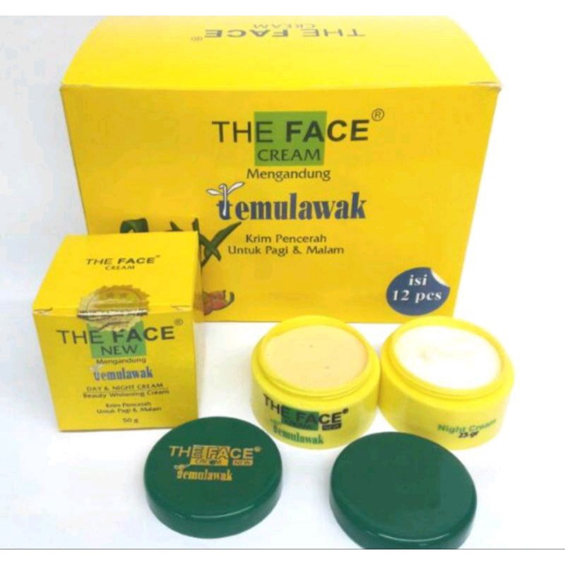THE FACE Temulawak cream Face whitening cream