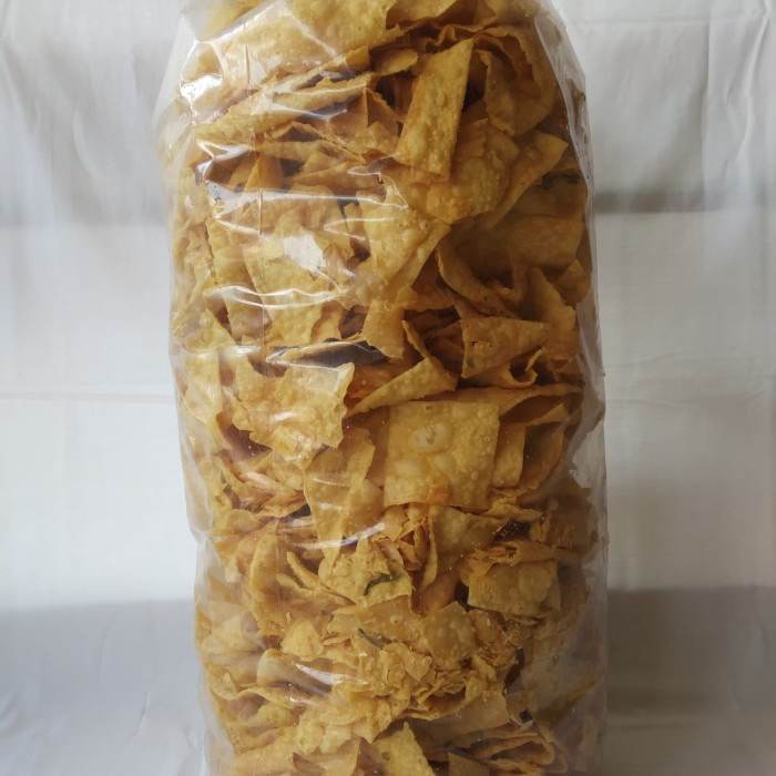

Keripik Bawang Ukuran Besar Ball 3-kg, Kripik Bawang, Krupuk Bawang Kemasan Besar 3-kg Murah