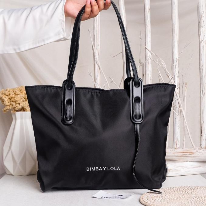 Bimba Y Lola Tote Bag In Black - ORIGINAL 100%