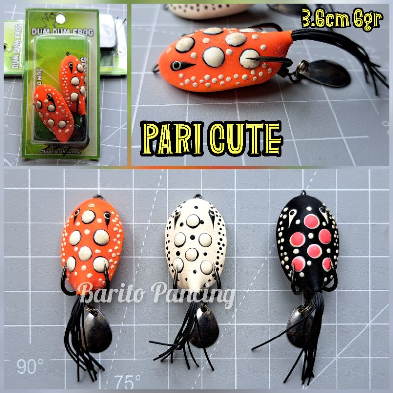 Soft Frog Dum Dum Pari Cute Kodok Thailand