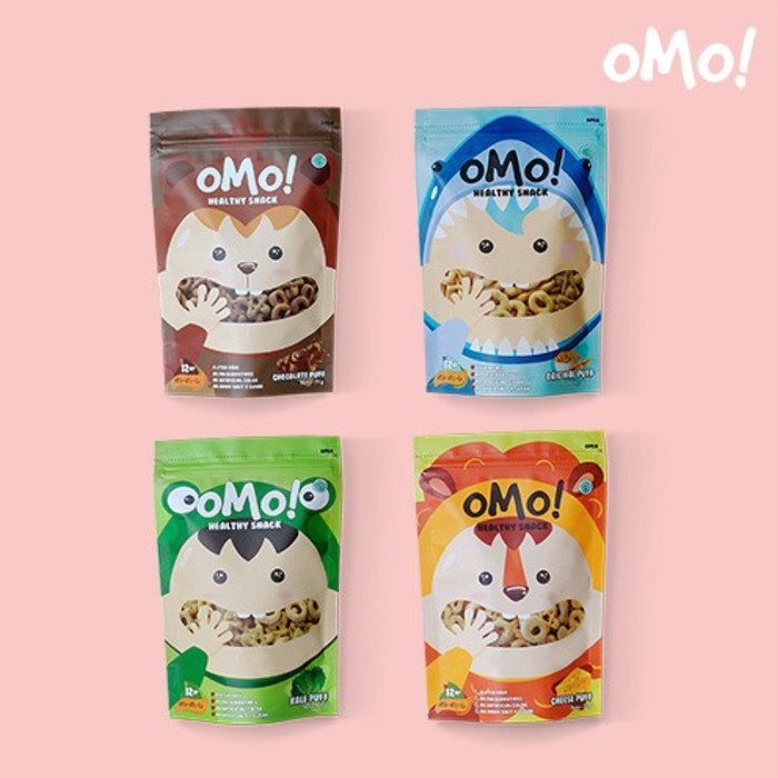 

OMO! Puff - Snack Healthy Baby untuk Bayi Sehat 75 gram 1+ tahun