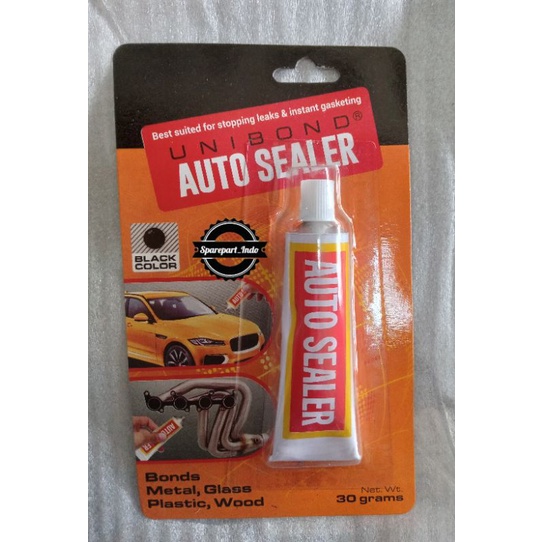 

Lem Auto Sealer Unibond warna hitam 300 gr