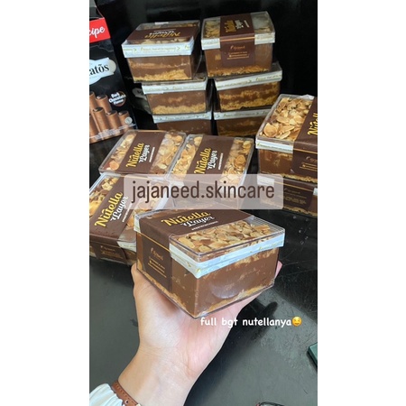 [READY] Cad burry Layer | Cheese Pastry Layer | Lotus Layer | Nutella Layer | Caramel Layer Puff | L