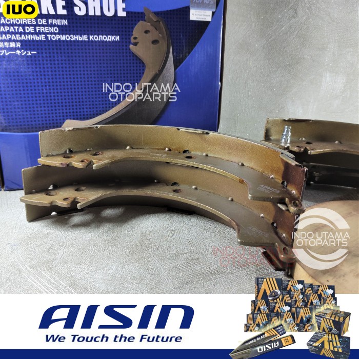 Kampas Rem Belakang Kuda L300 Diesel Brake Shoe ADVICS AISIN D8N031T