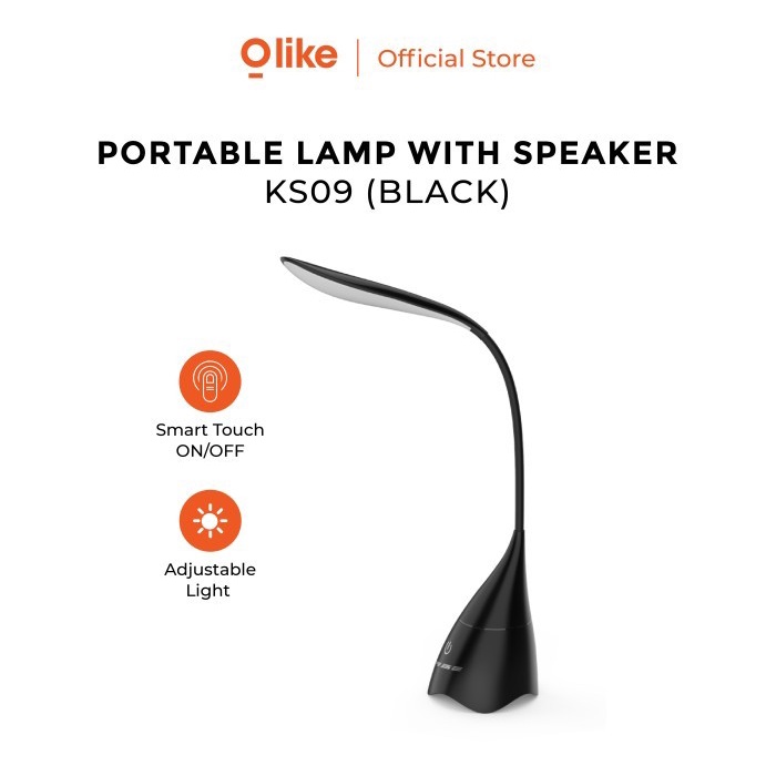 Olike Portable Lamp With Speaker KS09 Garansi Resmi