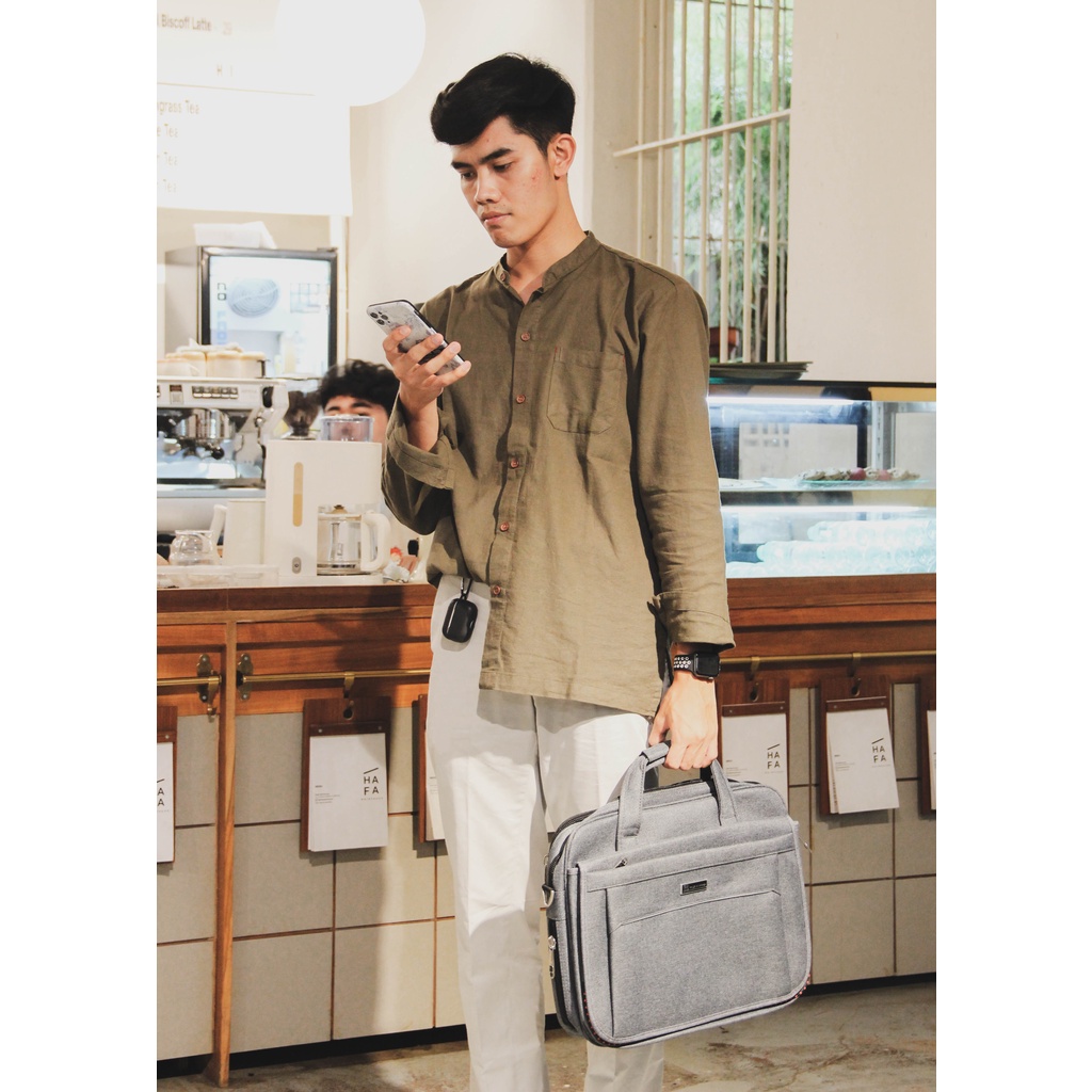 [KLIKTAS] Tas Laptop Polo Hummer PH 3361- Tas Kantor Map Selempang Map Unisex