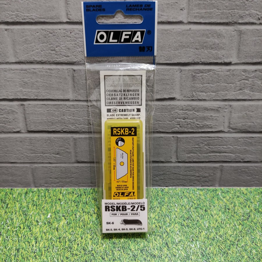 

OLFA RSKB-2/5 Refill Cutter Spare Blade 5pcs/pack OLFA JAPAN