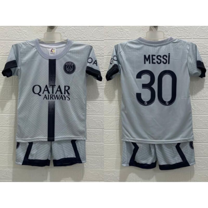 Jersey bola psg anak printing usia 6-12 tahun kids