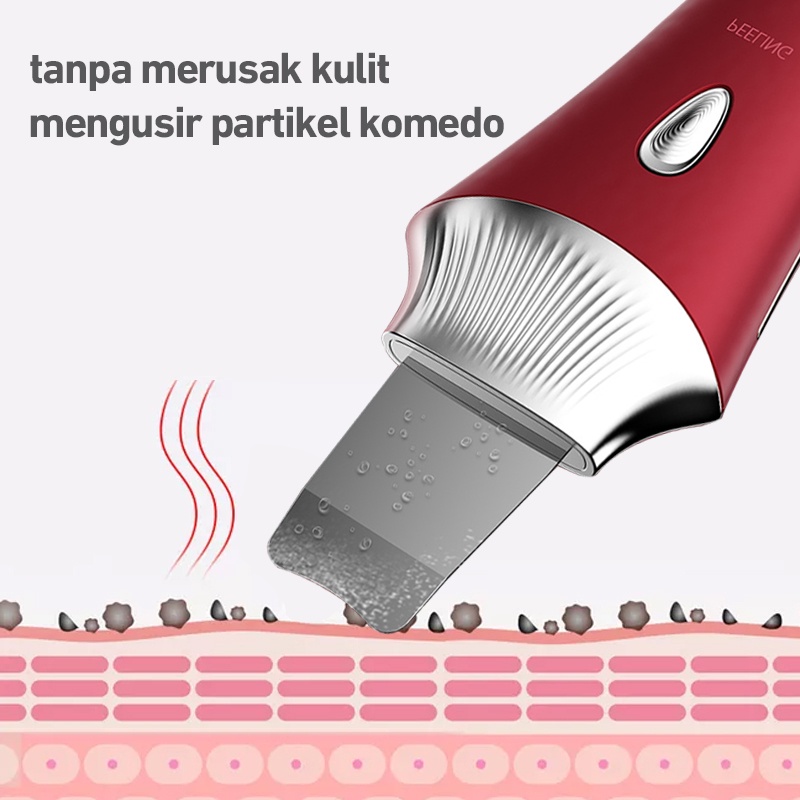 Kaikki Alat Penyedot Komedo dan Jerawat Elektrik Blackhead Remover 4 Nozel Mesin Penghilang Vakum Perawatan Kulit