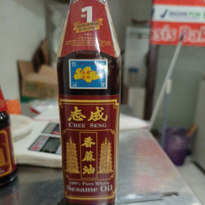 

Chee seng 100% Pure White Sesame Oil 375ml