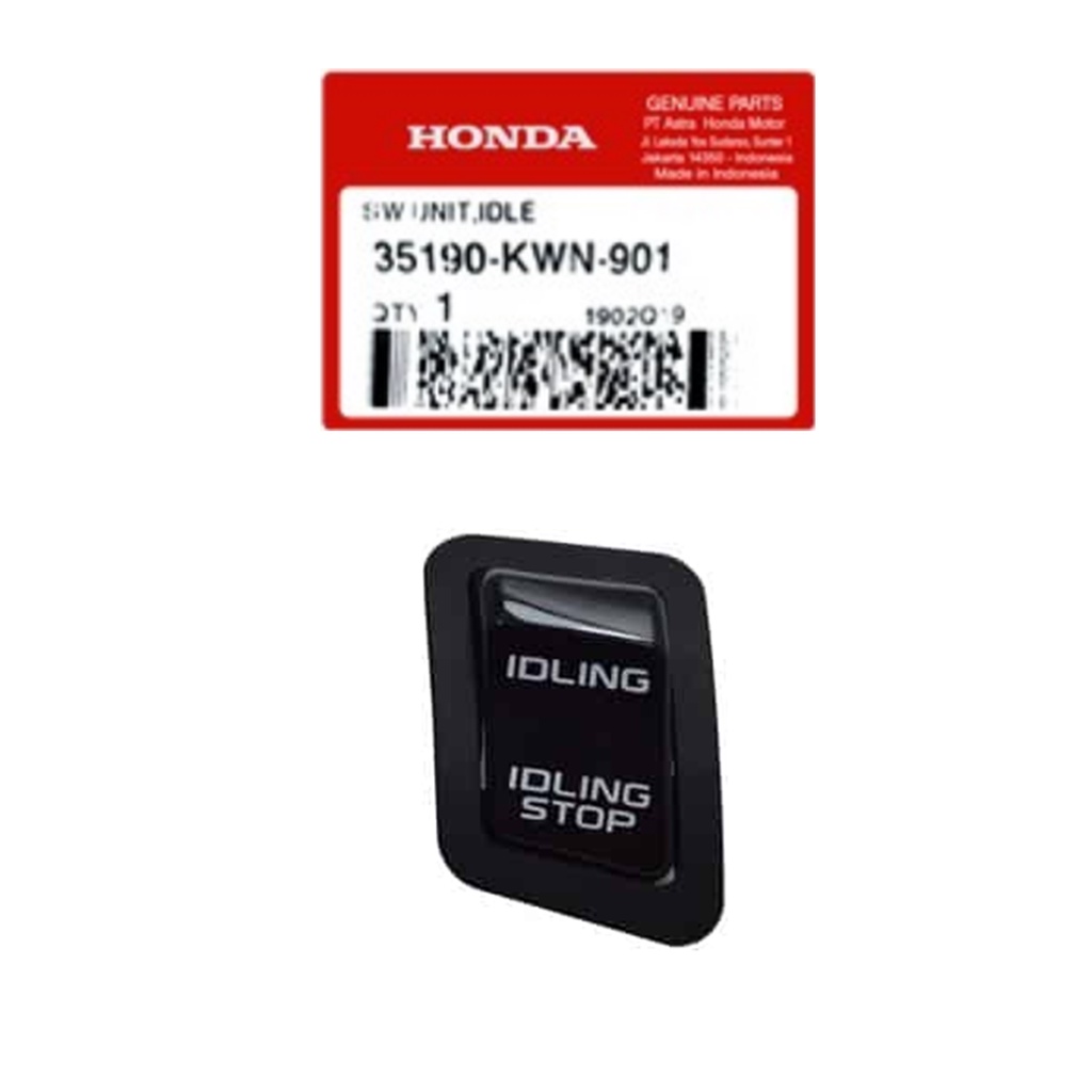 100% original 35190-KWN-901 Saklar Tombol Iss Idling Stop PCX Vario 125 150 Old LED