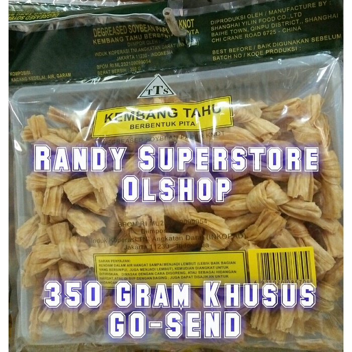 

tts pucuk kembang tahu berbentuk pita 350 gram tokolaris1629