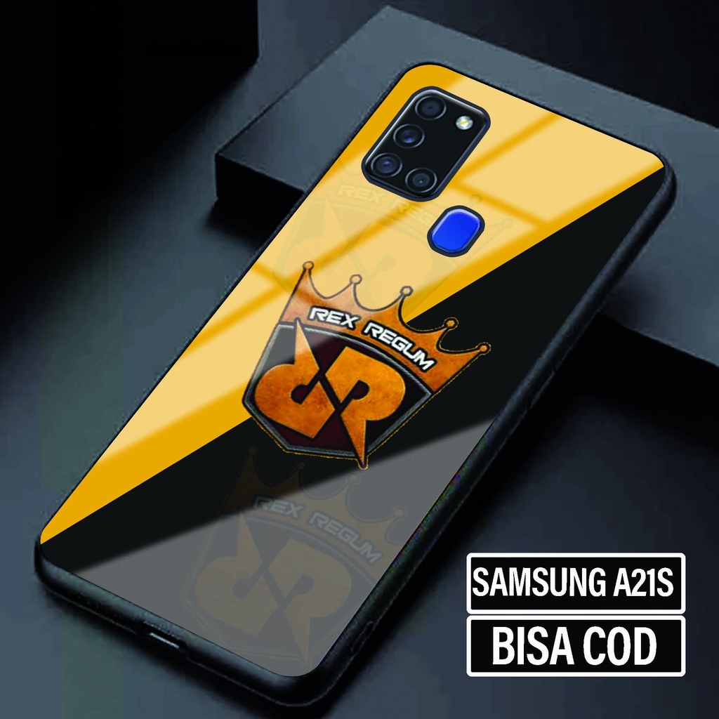 Case Glossy Samsung A21S - Softcase Samsung A21S - Fashion Case Motif [ Games 5 ] - Kesing Samsung A