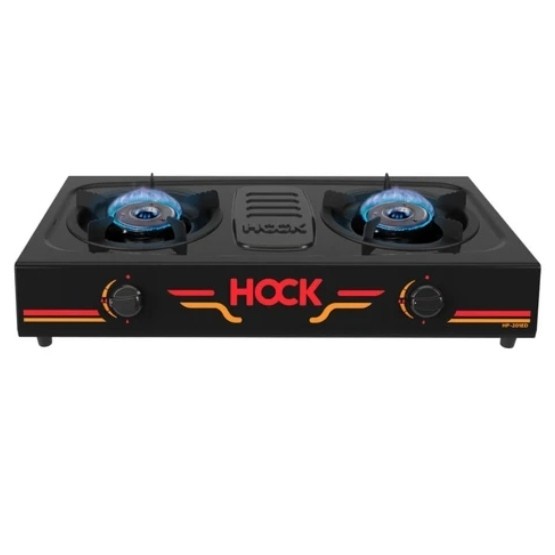 kompor gas 2 tungku hock 201ed hock elegan deluxe Burner stainless