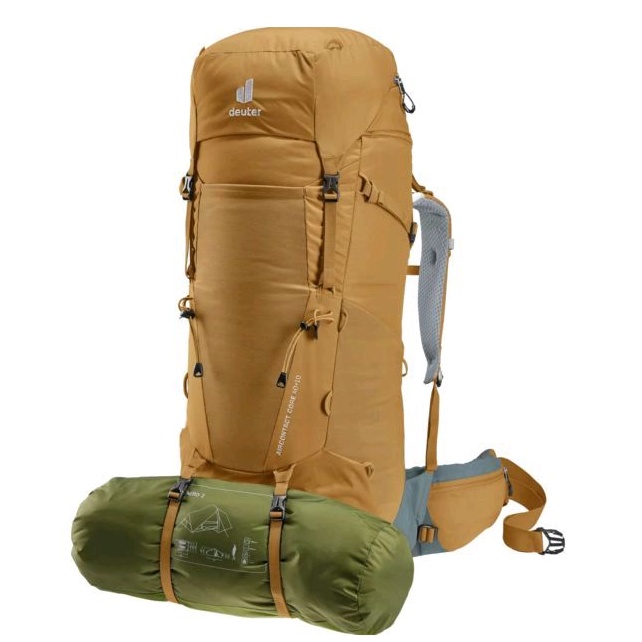 TENDAKI •Tas Deuter Aircontact Core 40+10 | 45+10SL | 60+10 | 70+10 Trekking Backpack