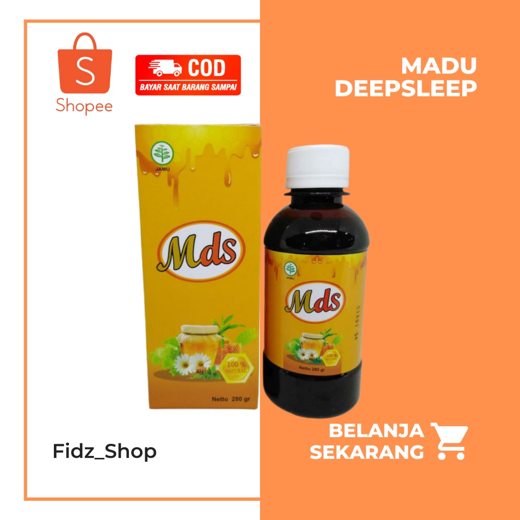Madu Deep Sleep MDS Kemasan Baru 280gr