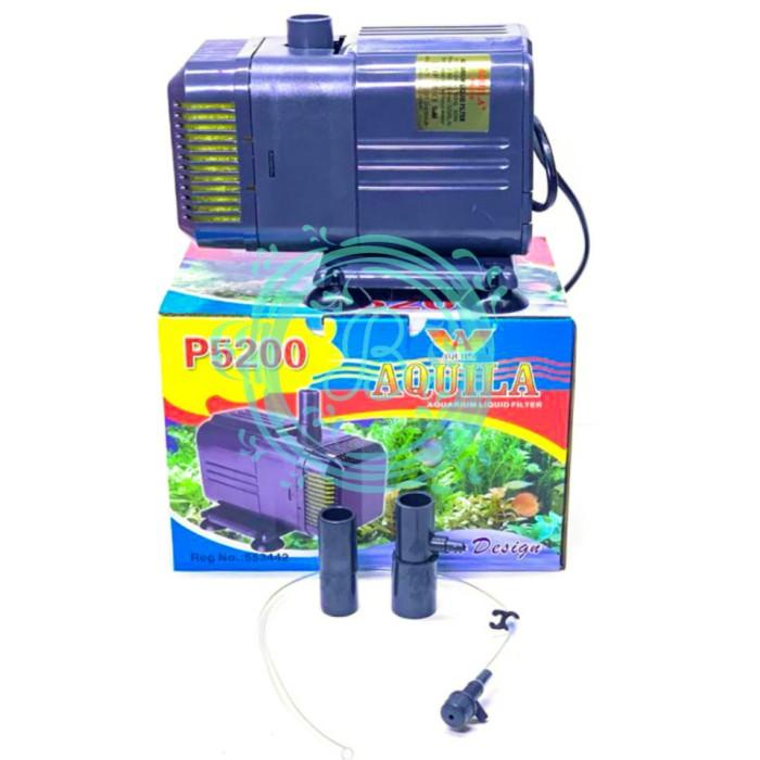 AQUILA 5200 Pompa Celup Pompa Aquarium Pompa Hidroponik Aquila P-5200