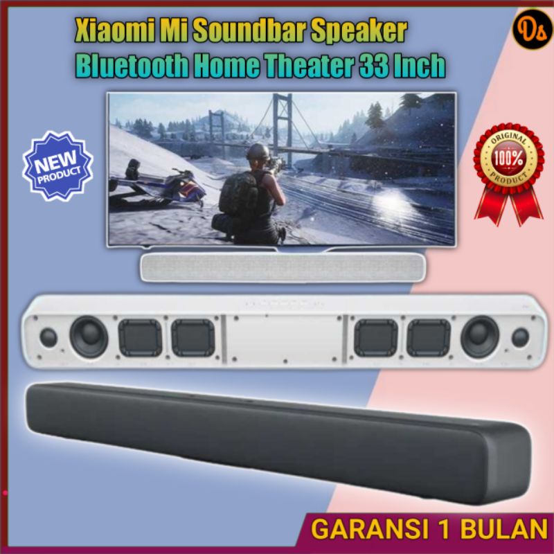 PROMO Xiaomi Mi Soundbar Speaker Bluetooth Home Theater 33 Inch XOSK1MBK XOSK1MWH