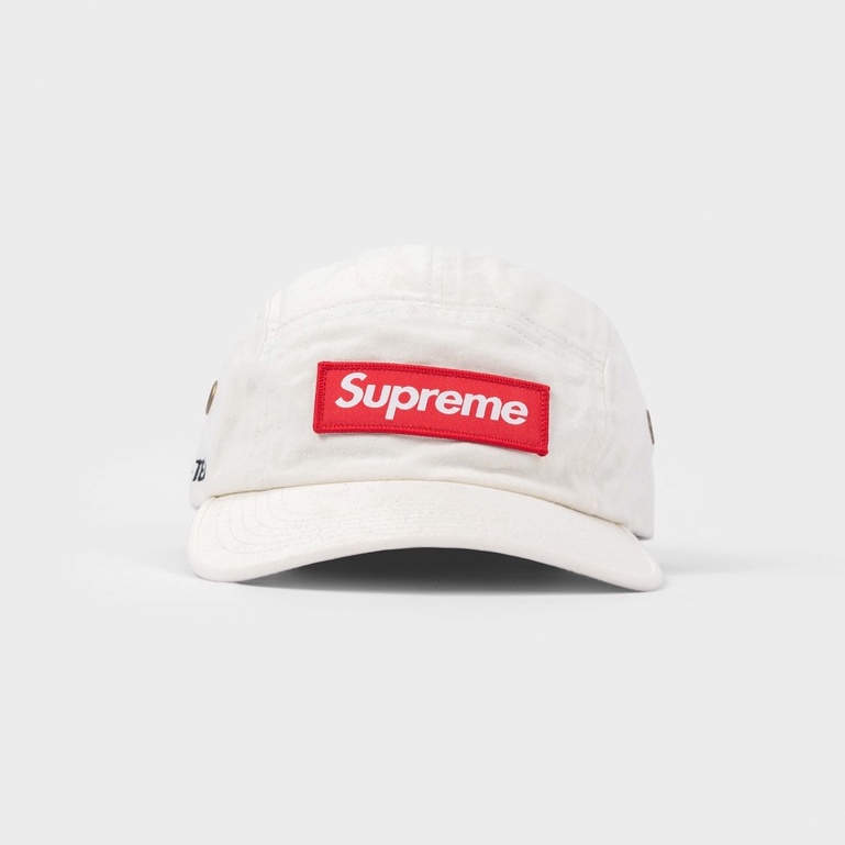 Supreme Military Camp Cap SS22 Stone White