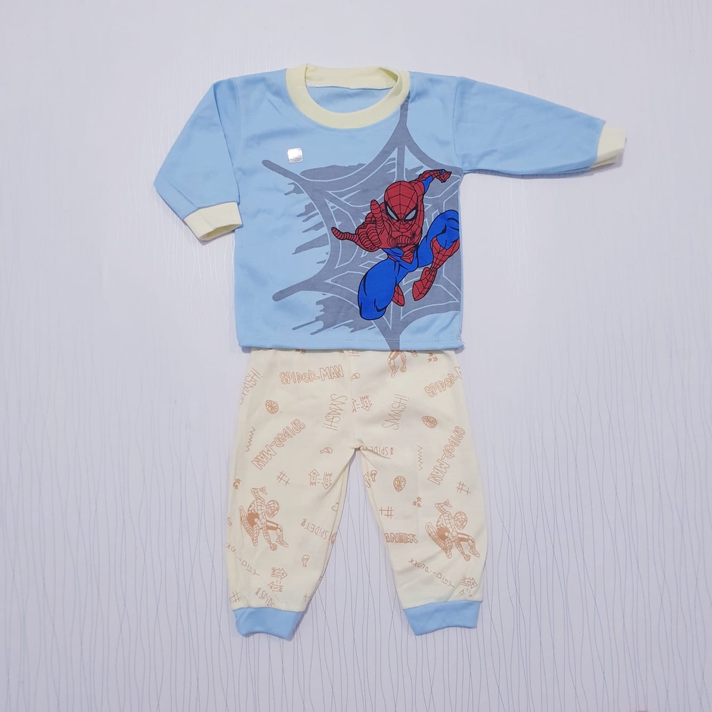 Piyama Anak  ukuran 3 - 12 Bulan / Baju Tidur Anak / Setelan Baju Tidur Panjang / Baby Alicia