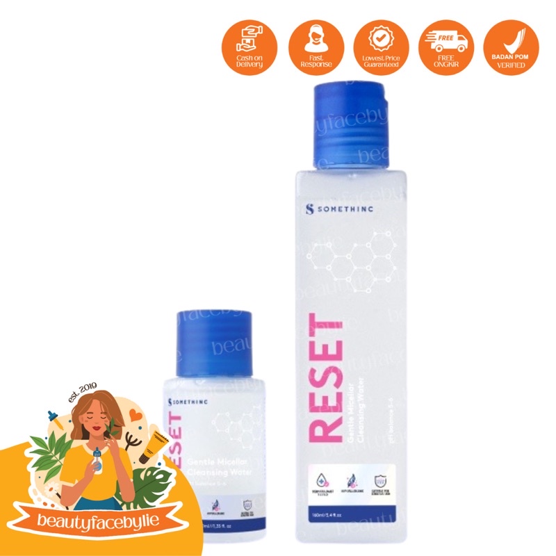 SOMETHINC Reset Gentle Micellar Cleansing Water