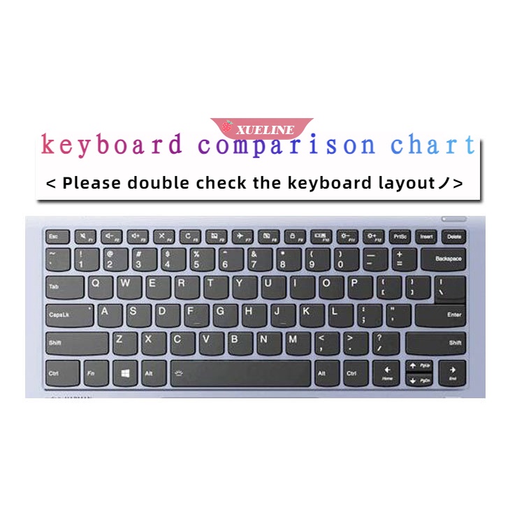 Pelindung Keyboard Silikon 14 &quot;Untuk Lenovo Xiaoxin Air Ideapad 720S (ZXL)