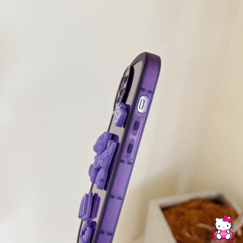 Casing Vivo Y20 Y12 Y11 Y15A Y21 2021 Y15s Y91 Y95 Y91C Y1s Y33S Y15 Y17 Y12i Y21S Y33T Y1X Y20 Y21T Y21T Y21T Y1s Y21T Y21T Y1s Y20i Y21T Y21T Y20i Y1s Motif Beruang 3D