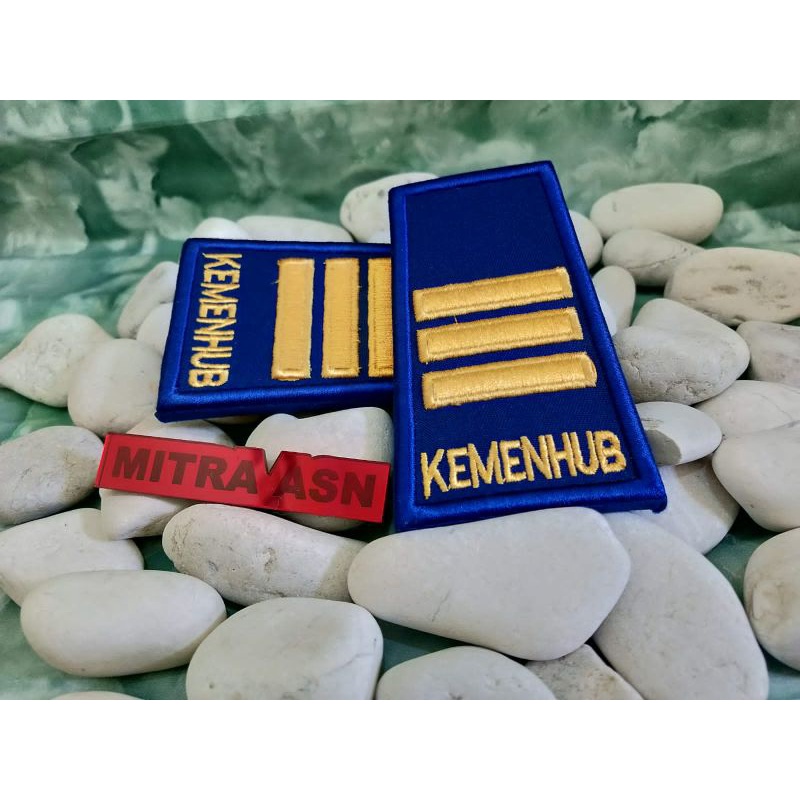 Pangkat PDH Kemenhub 3C Bordir