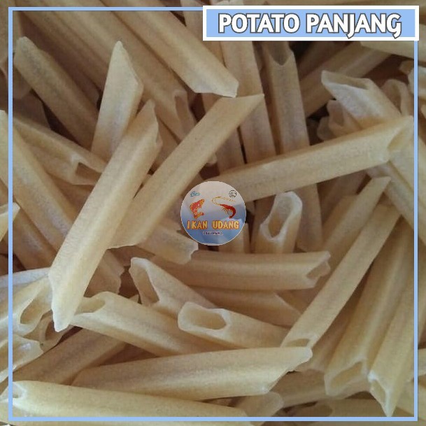 

TERBARU [ 1kg ] Kerupuk Mentah Stick Kentang Potato Panjang Pendek - Panjang