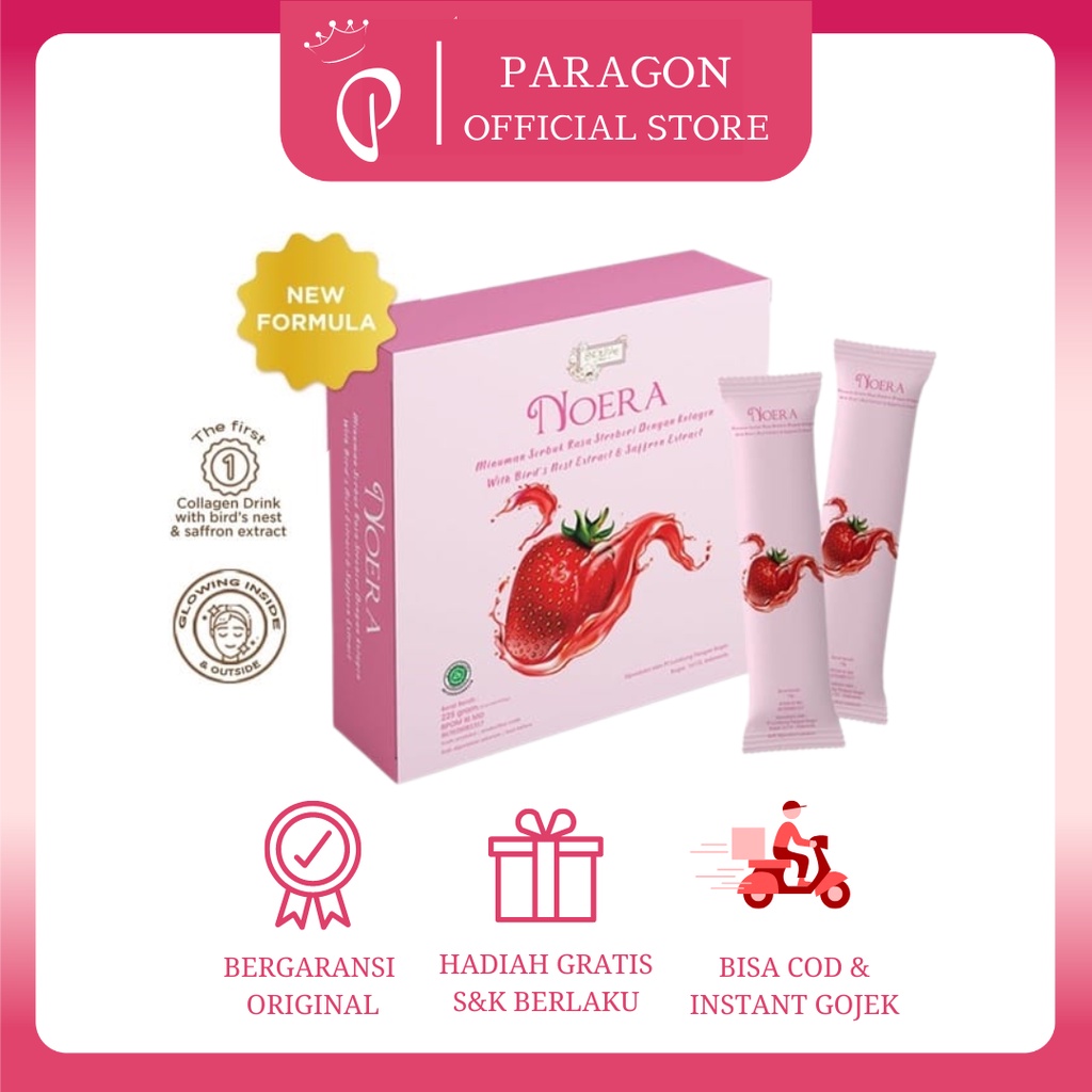 Jual [New Formula] Noera Collagen Drink With Bird's Nest Extract