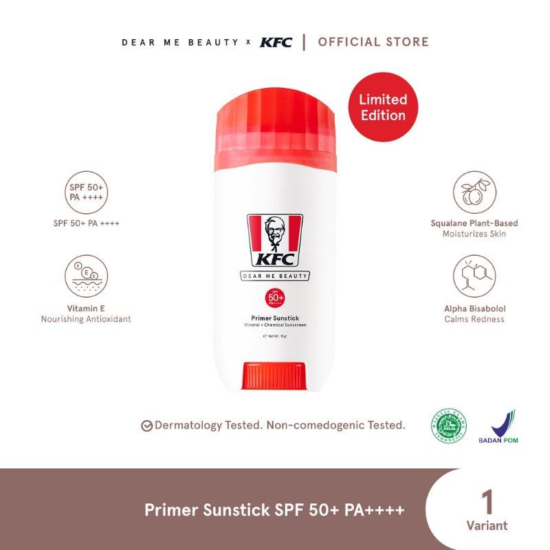 DEAR ME BEAUTY X KFC PRIMER SUNSTICK SPF50+ PA++++ - SUNSCREEN